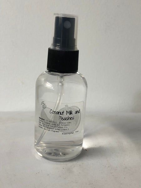 Two ounce hand spray sanitizer.